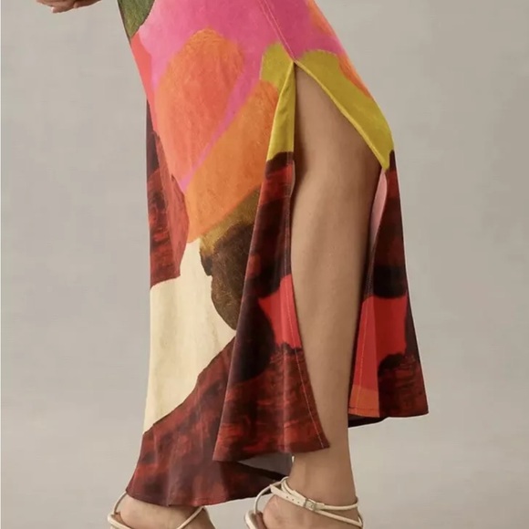 Anthropologie Bl-nk Slip Dress Size XXSP - Picture 4 of 7